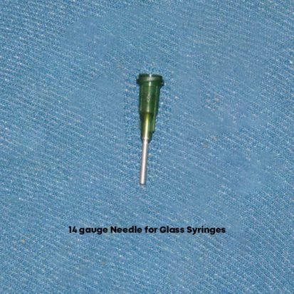 14 gauge Needle for Glass Syringes