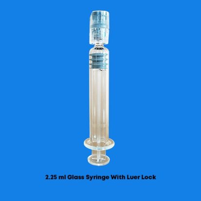 2.25ml Glass Syringe with Luer Lock