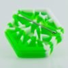 Buzzed Silicone Container with Stainless Steel Tool (Green)
